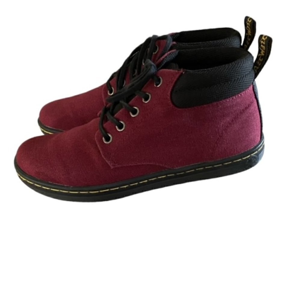 Dr Martens Belmont Maroon Chukka Boot 7